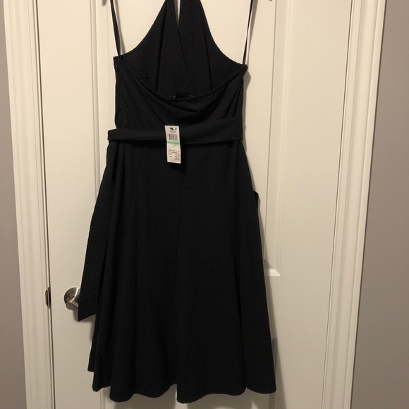 NWT - Black BCBGmaxazria halter dress - Picture 4 of 7